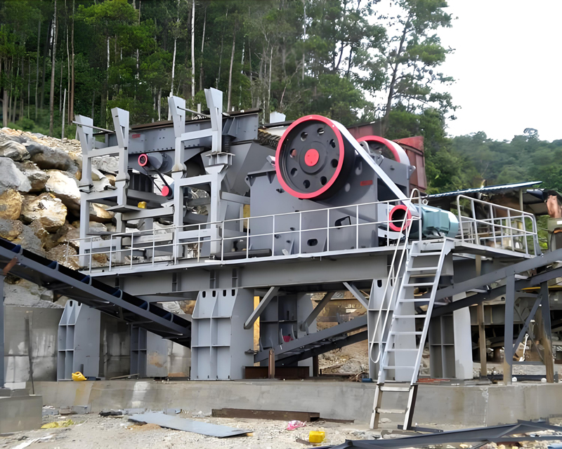 100 TPH Jaw Crusher