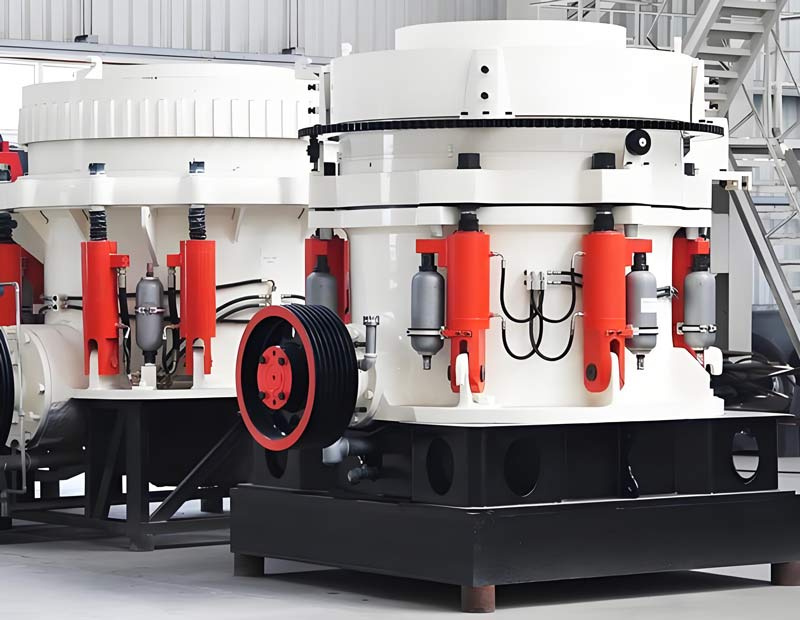 Multi-cylinder hydraulic cone crusher